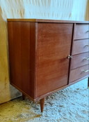 Commode ou buffet vintage en bois - mid. XXeme