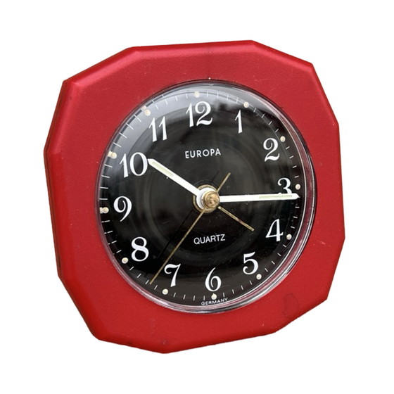 Image 1 of Small Electric Alarm Clock, Europe, Germany 1960s