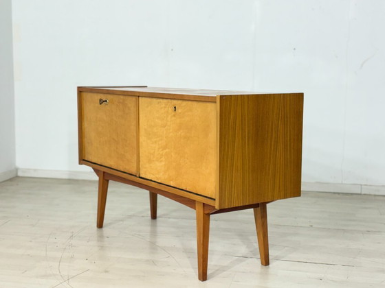 Image 1 of Mid-Century Chest of Drawers / Sideboard / Vintage Bar Cabinet – 1960s