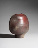 Vase en poterie d’art sculptural Steuler Keramik x Heiner Balzar Brutalisme allemand années 70