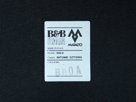 Image 1 of Poltrona B&B Italia Solo design Antonio Citterio