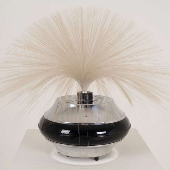 Lampada da Tavolo Vintage Space Age a Fibra Ottica – Plafoniere, Chrome (photo 2 of 9)