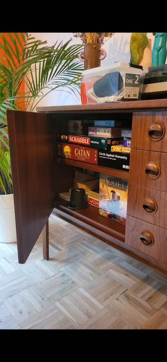 Berner Huwil Mid-century 60s teak Sideboard – Wood (photo 4 of 10)