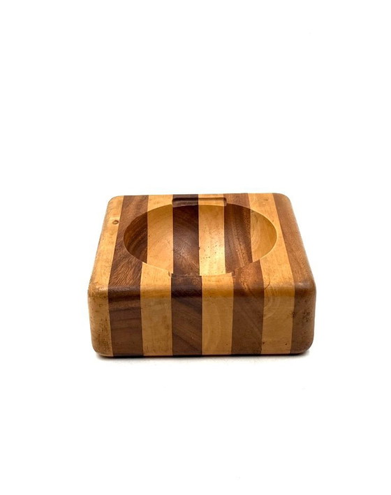 Image 1 of Bol vide-poche en bois, Italie, vers 1970