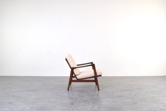 Mid-Century Stefan Lounge Chair, 1960s – Ikea, Armchairs, Wood, Wool (photo 3 of 10)