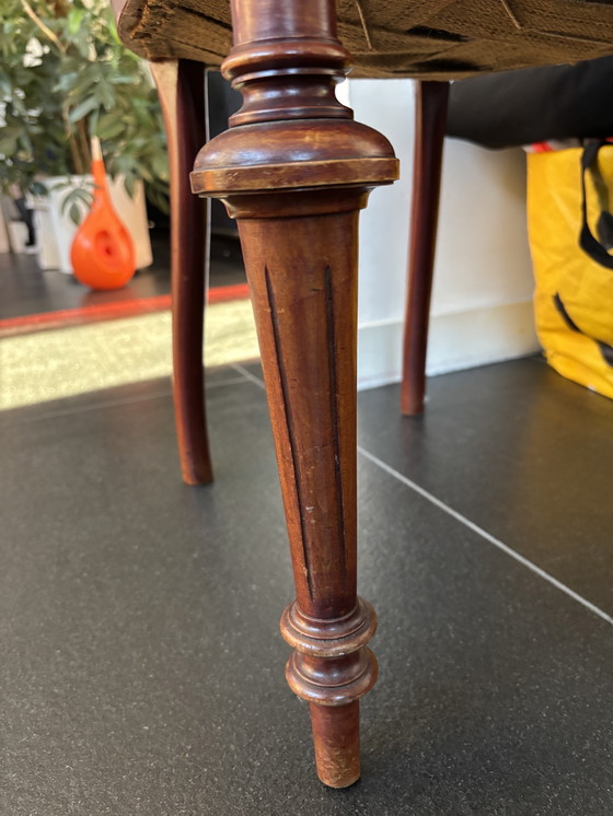 Image 1 of Antieke eetkamerstoel