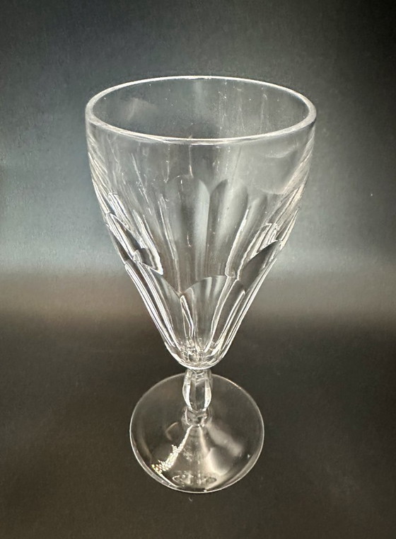 Image 1 of 4 verres à champagne en cristal au plomb Thomas Webb