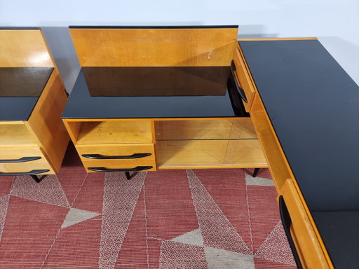 Desk by Mojmir Pozar for Up Závody, 1960s, Set of 2