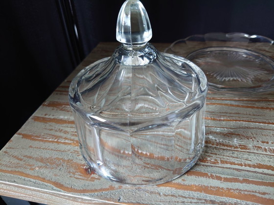 Image 1 of Val Saint Lambert/Luxval Cupola Art Déco