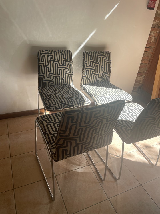 Image 1 of 4 sedie moderne per soggiorno o ufficio