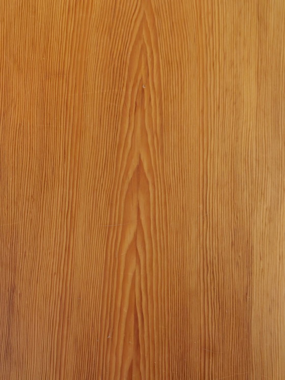 Image 1 of Vintage pine wood side table, journeyman's piece