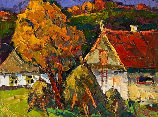 Autumn Courtyard