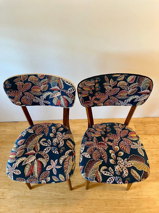 Image 1 of Coppia di sedie vintage "The Botanicals"