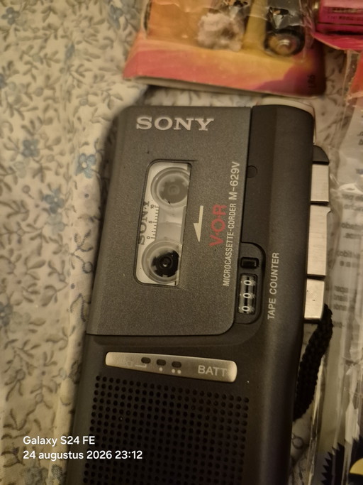 Mini registratore a cassette – decoratie, Metal, Plastic (photo 2 of 7)