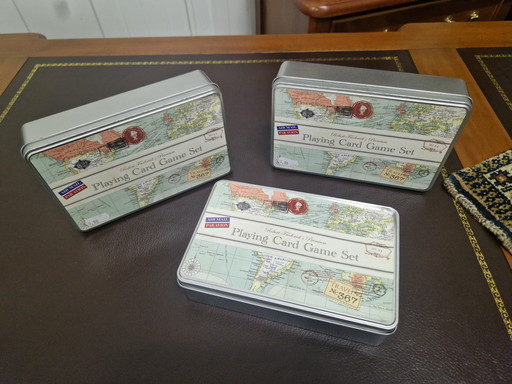 3 stylish world playing cards gift sets