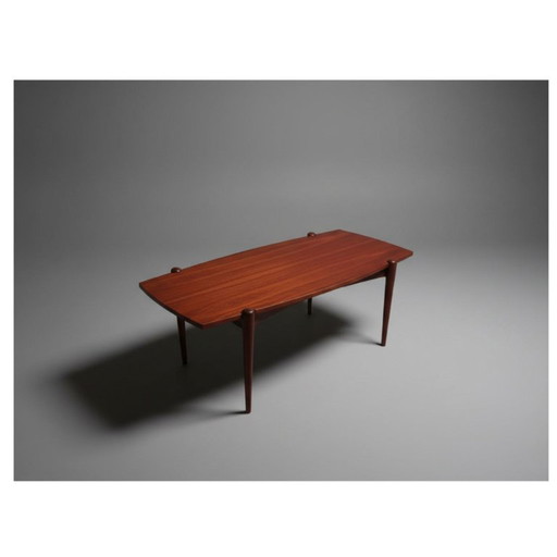 Vintage Creafort Couchtisch mit wendbarer Tischplatte – Mid-Century Modern