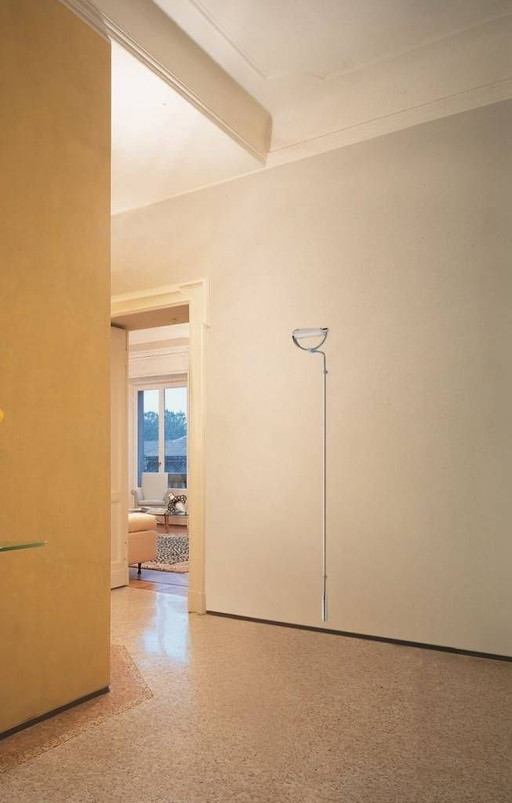 Gradi Con Stelo Lampada da parete in nichel