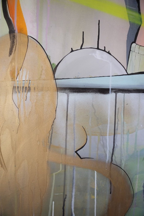 Image 1 of Untitled, 2014 – Large-Scale Mixed Media Work