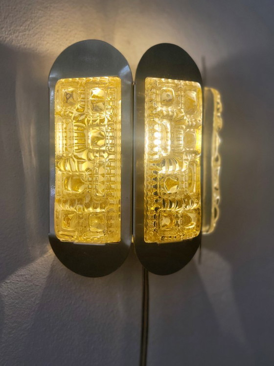 Image 1 of Lampade da parete vintage danesi di Vitrika