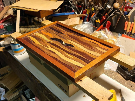 Image 1 of Klok hout finer