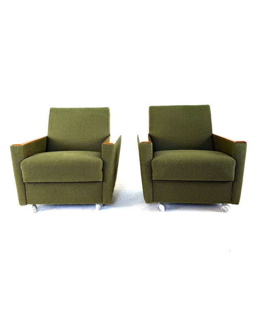 Set aus 2 Vintage-Sesseln aus den 60er Jahren
