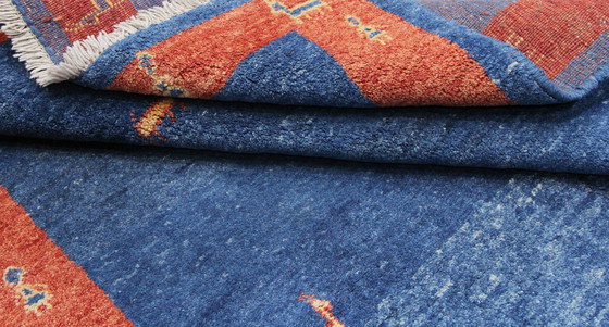 Image 1 of Alfombra persa original Gabbeh Ghashghai alfombra oriental 250 cm x 170 cm natural antiguo