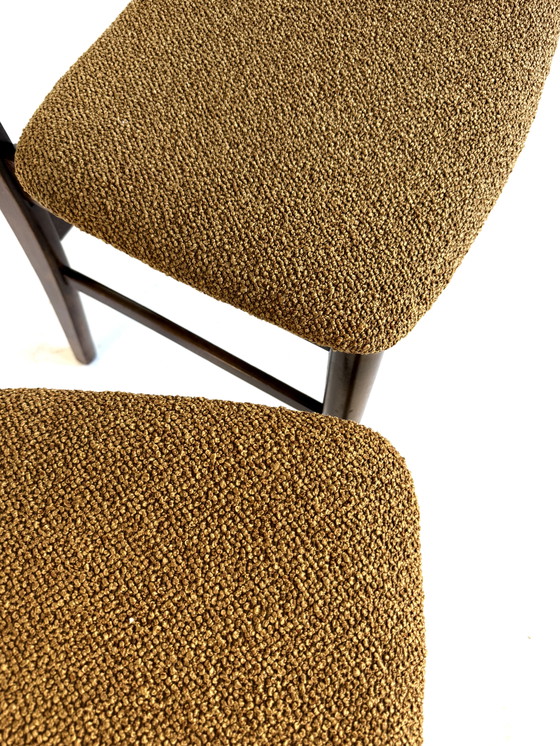 Image 1 of 8 sedie da pranzo vintage restaurate, Farstrup Møbler anni '60