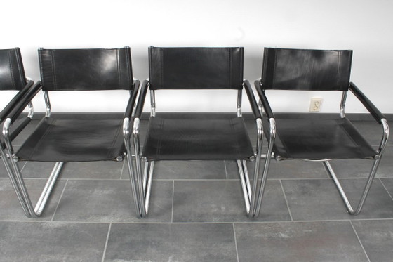 Image 1 of Ensemble de 6 chaises Matteo Grassi MG5 à structure tubulaire