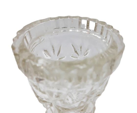 Image 1 of Vintage heldere glazen vaas