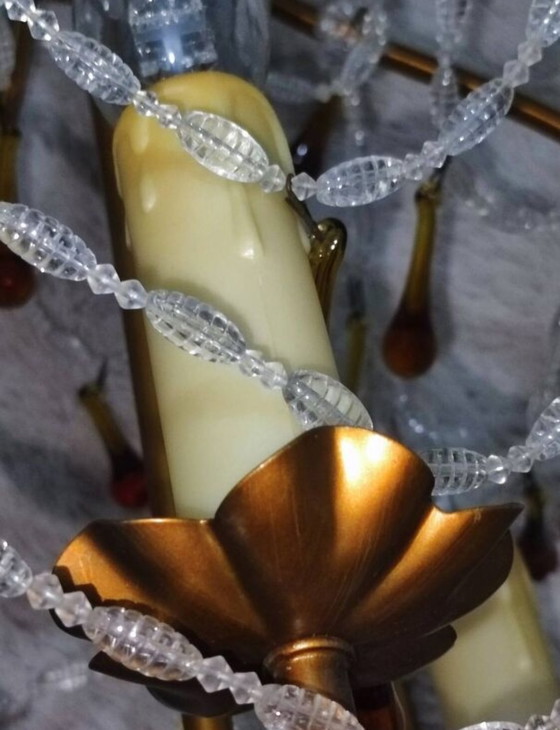 Image 1 of Lámpara de araña de cristal