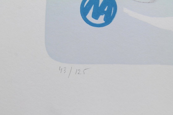 Image 1 of Nick Andrews, litografia 'The Gang' 43/125 - anno 2010