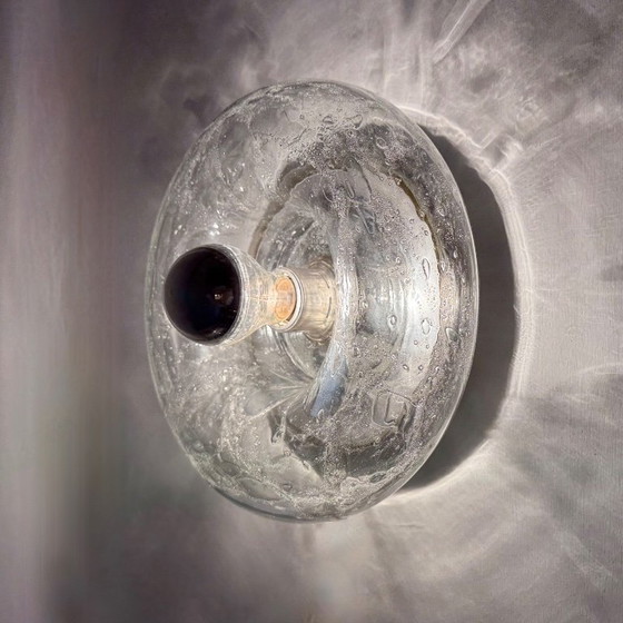 Image 1 of Lampes murales ou plafonniers Donut par Doria 1960s