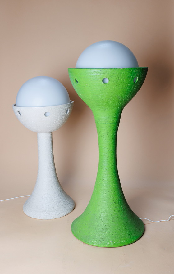 Image 1 of Vintage ceramic floor lamp Doria Leuchten