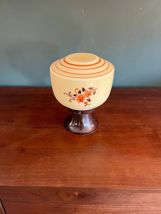 Rarity! Vintage German Mid-Century Ceiling Light. This wall/ceiling light was produced by HoSo (Hoffmeister & (photo 4 of 6)