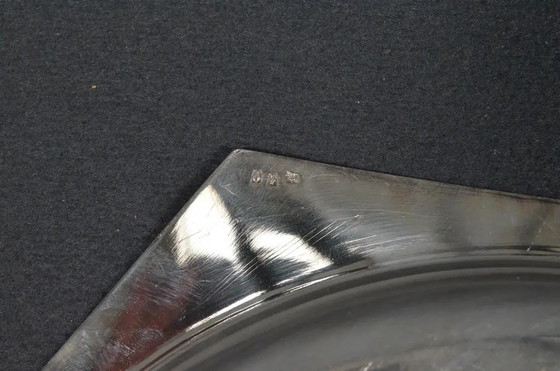 Vintage French Silver-Plated Serving Platters, Assembled Set of 3 – Crockery (photo 10 of 11)
