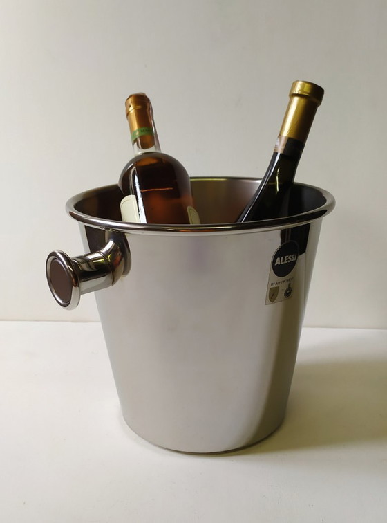 Image 1 of Set di 3 secchielli per il ghiaccio di Ettore Sottsass per Alessi, anni '80