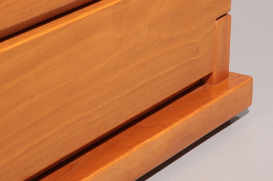 Image 1 of Italiaanse architectonische ladekast in essenhout