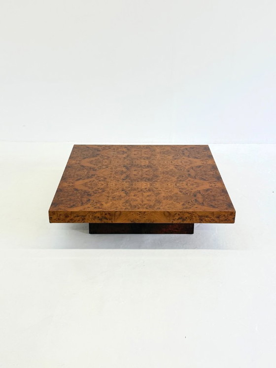 Mesa de centro cuadrada XL de Turri, fabricada en madera de raíz. – Mesas de centro, Wood, Vintage (photo 4 of 10)