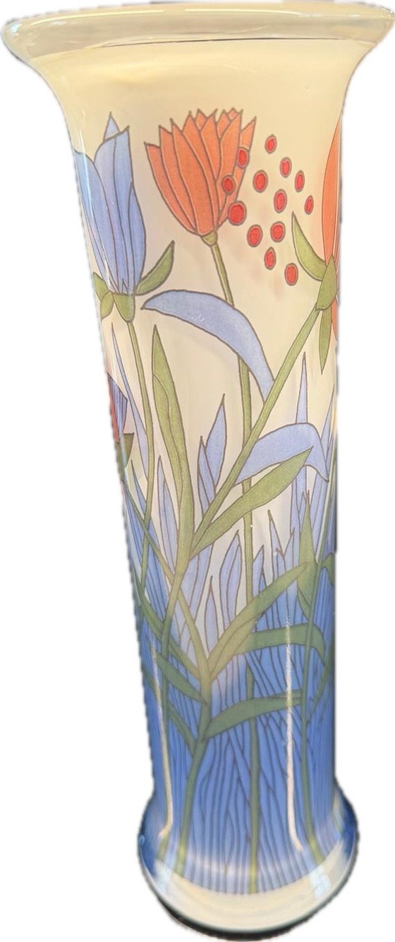 Rosenthal Vase 100 Jahr, Vasen, Glas, Blau (Foto 14 von 15)