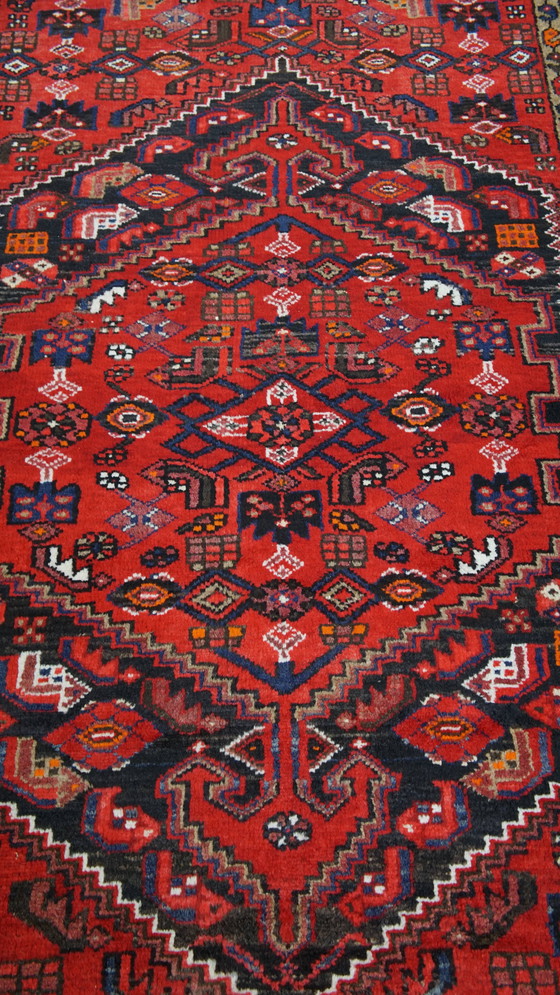 Image 1 of Vloerkleed Met Voornamelijk Rood 217x128cm