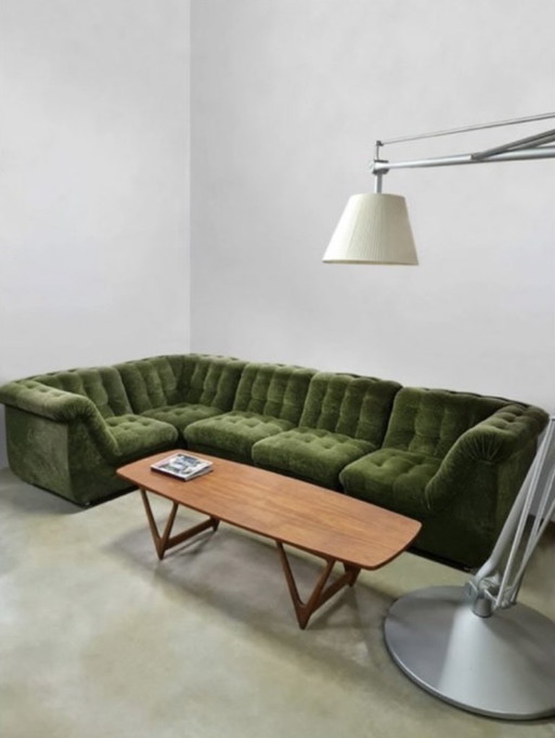 Mid-Century 1970s Modular Sofa