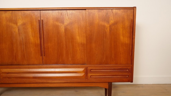 Image 1 of Vintage highboard | Wall cabinet | Teak | 1960s