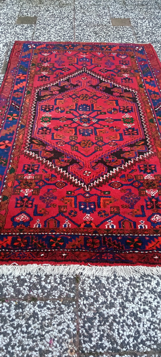 Image 1 of Hand-knotted vintage Persian rug 223x132cm