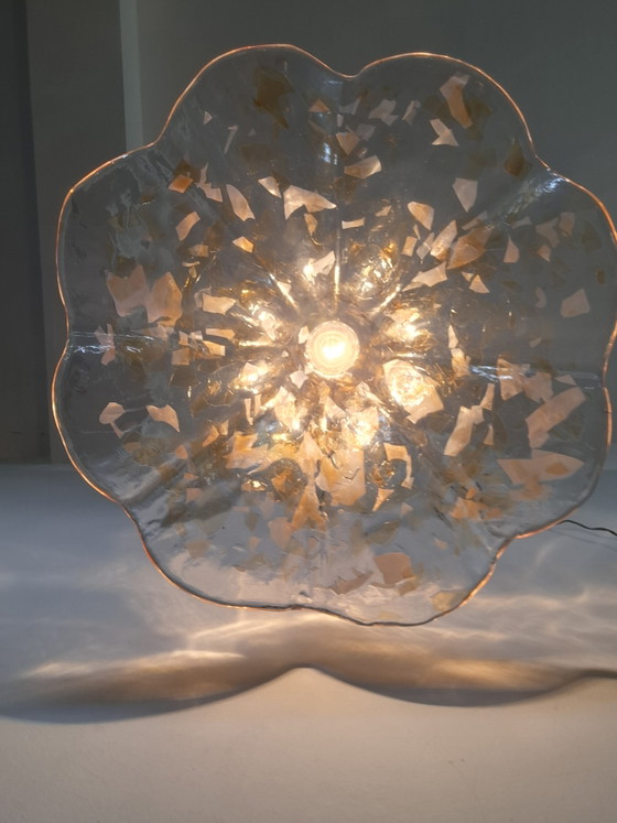 Image 1 of Kroonluchter van Murano-glas uit de jaren 70.