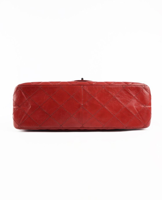 Image 1 of Chanel 2.55 Reissue Jumbo Red Aged Calfskin