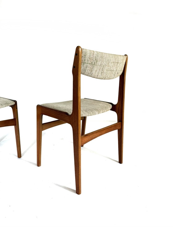 Image 1 of 4x vintage dining chair, Erik Buch ‘70