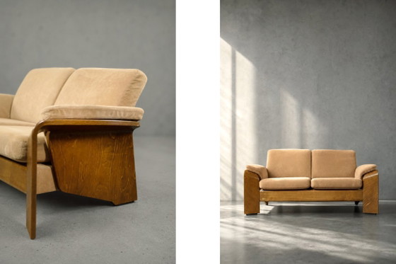 Image 1 of Mid-Century Norwegian Modern Pegasus 2-Seater Sofa with Low Back from Ekornes, 2000s