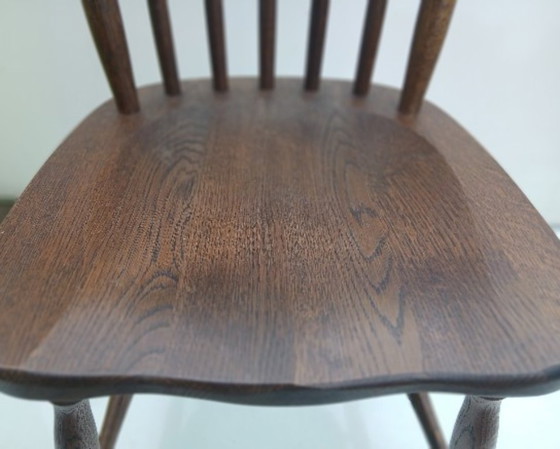 Image 1 of 2 sedie da pranzo in legno massello – stile fattoria