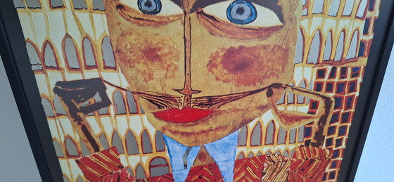Image 1 of Affiche ancienne de l'exposition Hundertwasser