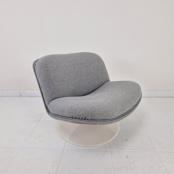 Image 1 of Pair of Artifort Model 508 Swivel Lounge Chairs by Geoffrey Harcourt, 1980s